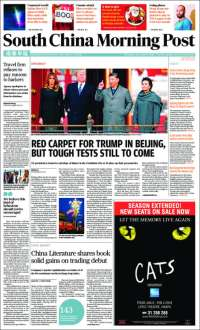 TPP, INE, Trump y China en primeras planas - portadas-9-nov-china