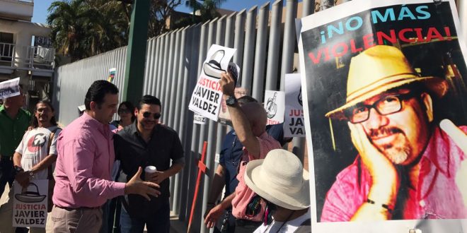 Exigen justicia a 6 meses del homicidio de Javier Valdez