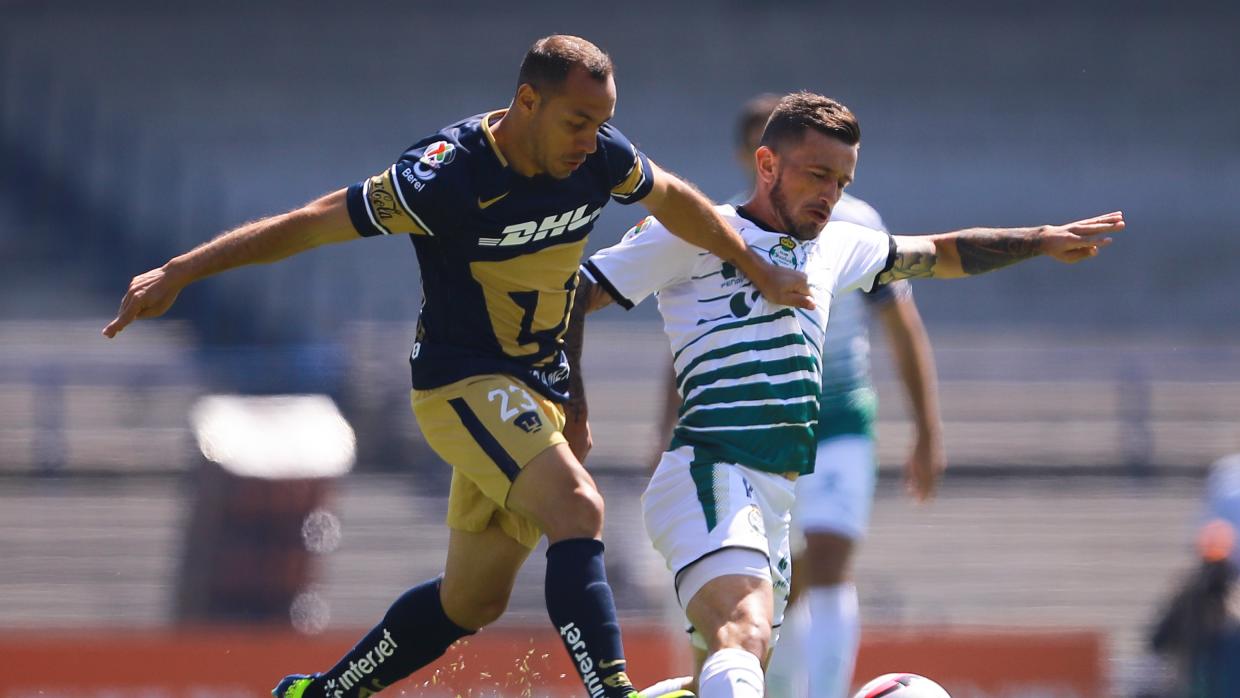 Pumas salva el empate ante Santos en C.U.