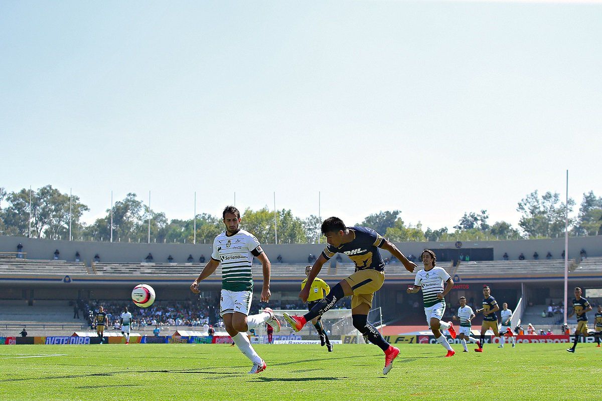 Pumas salva el empate ante Santos en C.U. - pumas-santos3