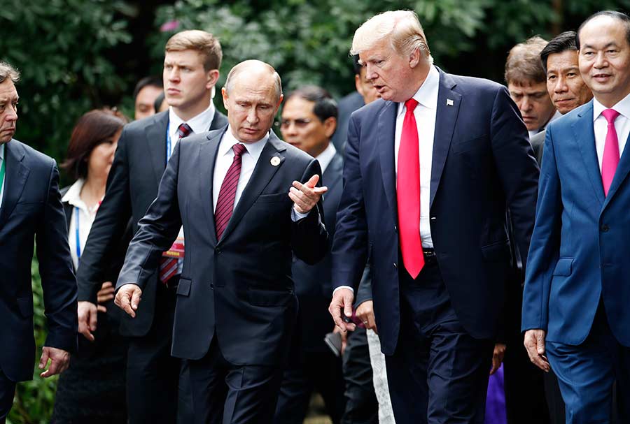 Trump dice creerle a Putin sobre presunta intromisión rusa en elecciones - putin-trump2