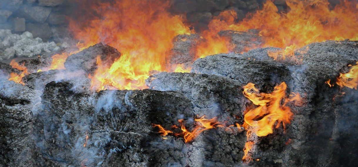 PGR incinera más de 400 kilos de droga en Teotihuacán