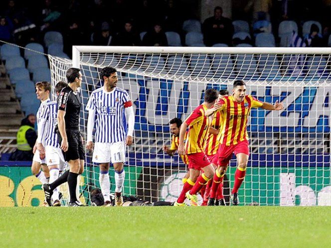 Eliminan a Real Sociedad de la Copa del Rey