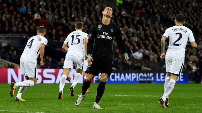 Tottenham le pasa por encima al Madrid y se clasifica a octavos de final