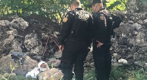 Abandonan a hombre en terreno baldío tras ser secuestrado en Monterrey