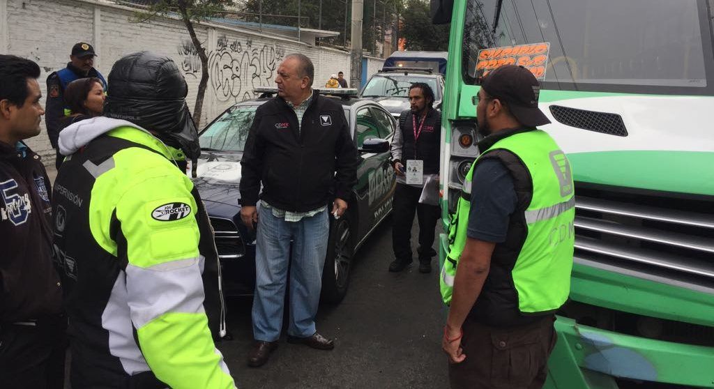 SEMOVI sanciona a 54 unidades de transporte público en Xochimilco