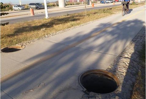 Roban tapas metálicas en calles de León - tapa-leon-2