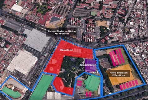 Piden investigar antes de demoler el Tec - tec-cdmx