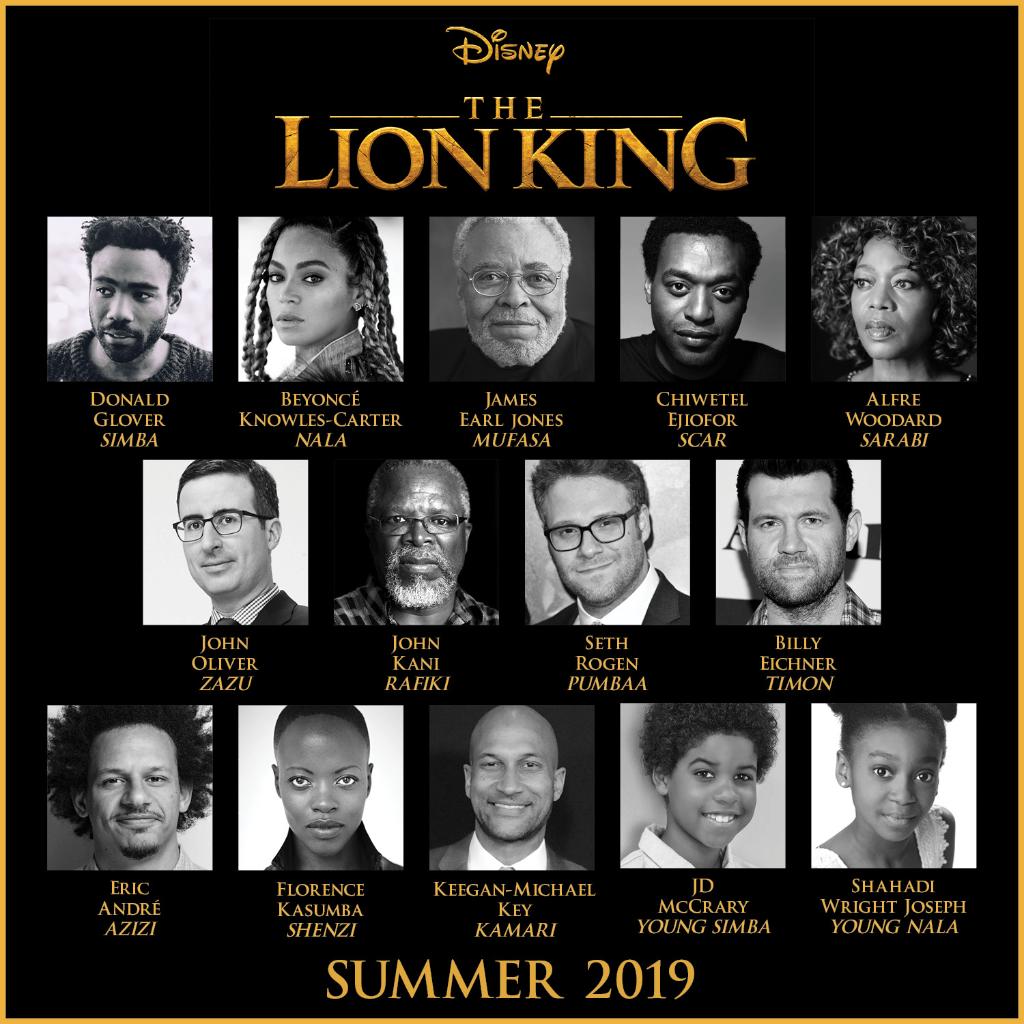 Este será el reparto de El Rey León - the-lion-king