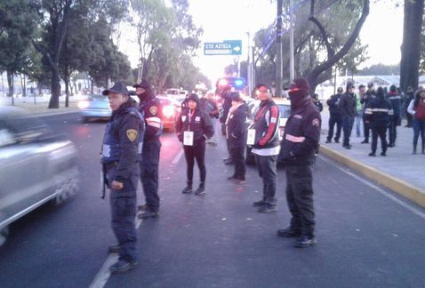 Despliegan operativo en Tlalpan para evitar regreso de microsbuses