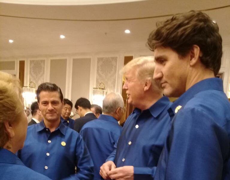 Encuentro con Trump fue casual: Peña Nieto