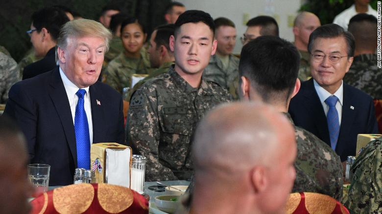 Espero nunca tener que usar opciones militares con Corea del Norte: Trump