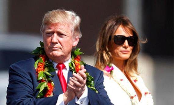 Trump viajará a Asia con intención de contrarrestar amenaza norcoreana - trump-hawaii-e1509804205232