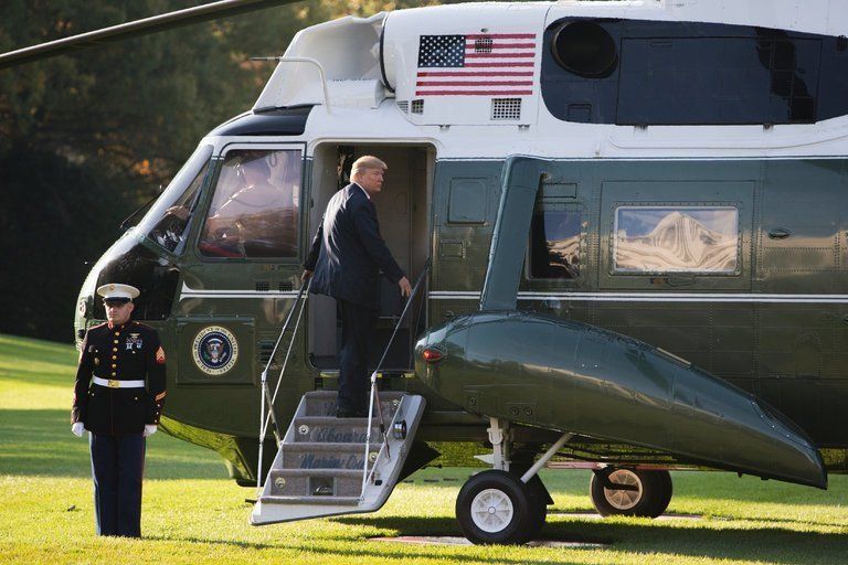 Trump parte rumbo a Asia por gira de trabajo - trump-viaje-asia-1