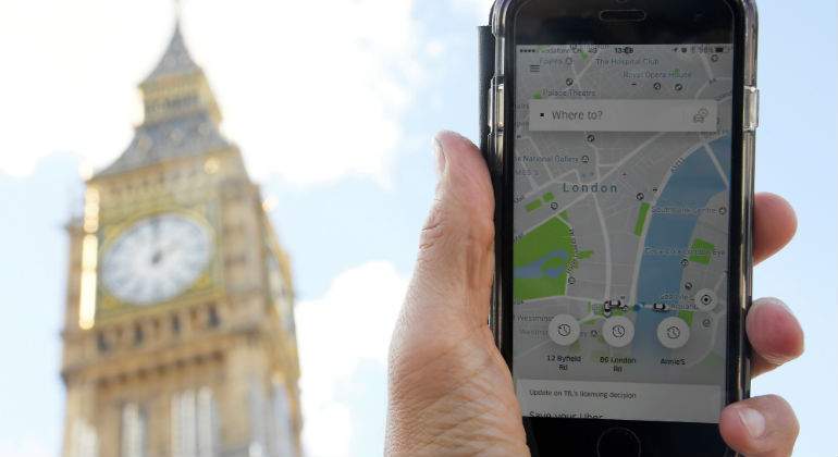 Conductores de Uber en Reino Unido tendrán salario mínimo y vacaciones pagadas - uber-reino-unido