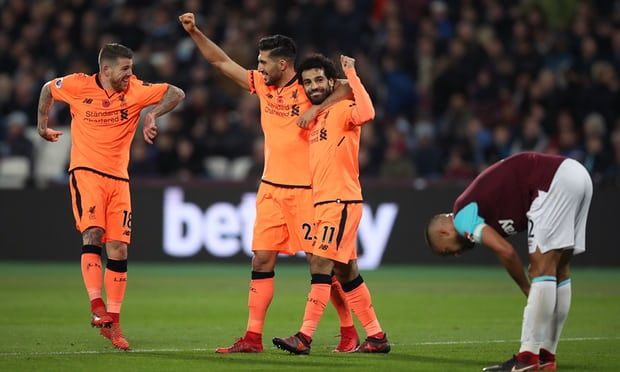 Liverpool golea 4-1 al West Ham