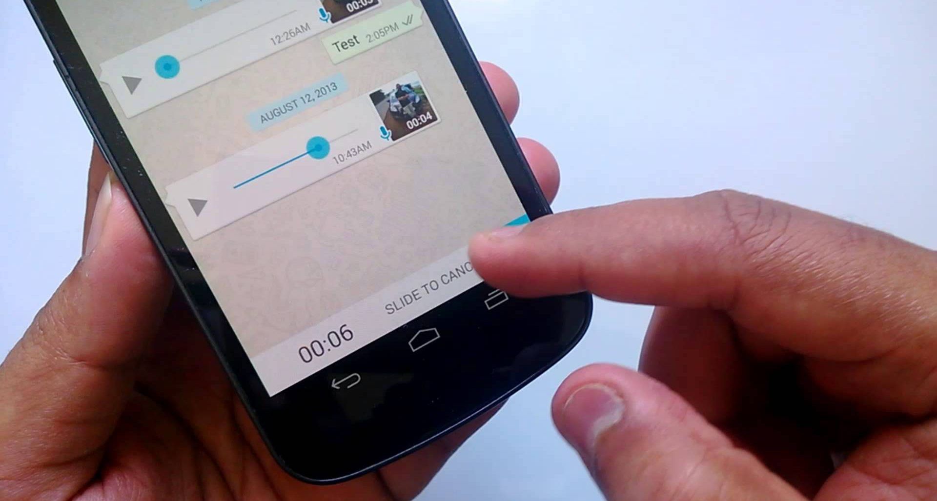 WhatsApp tendrá novedades para los mensajes de voz