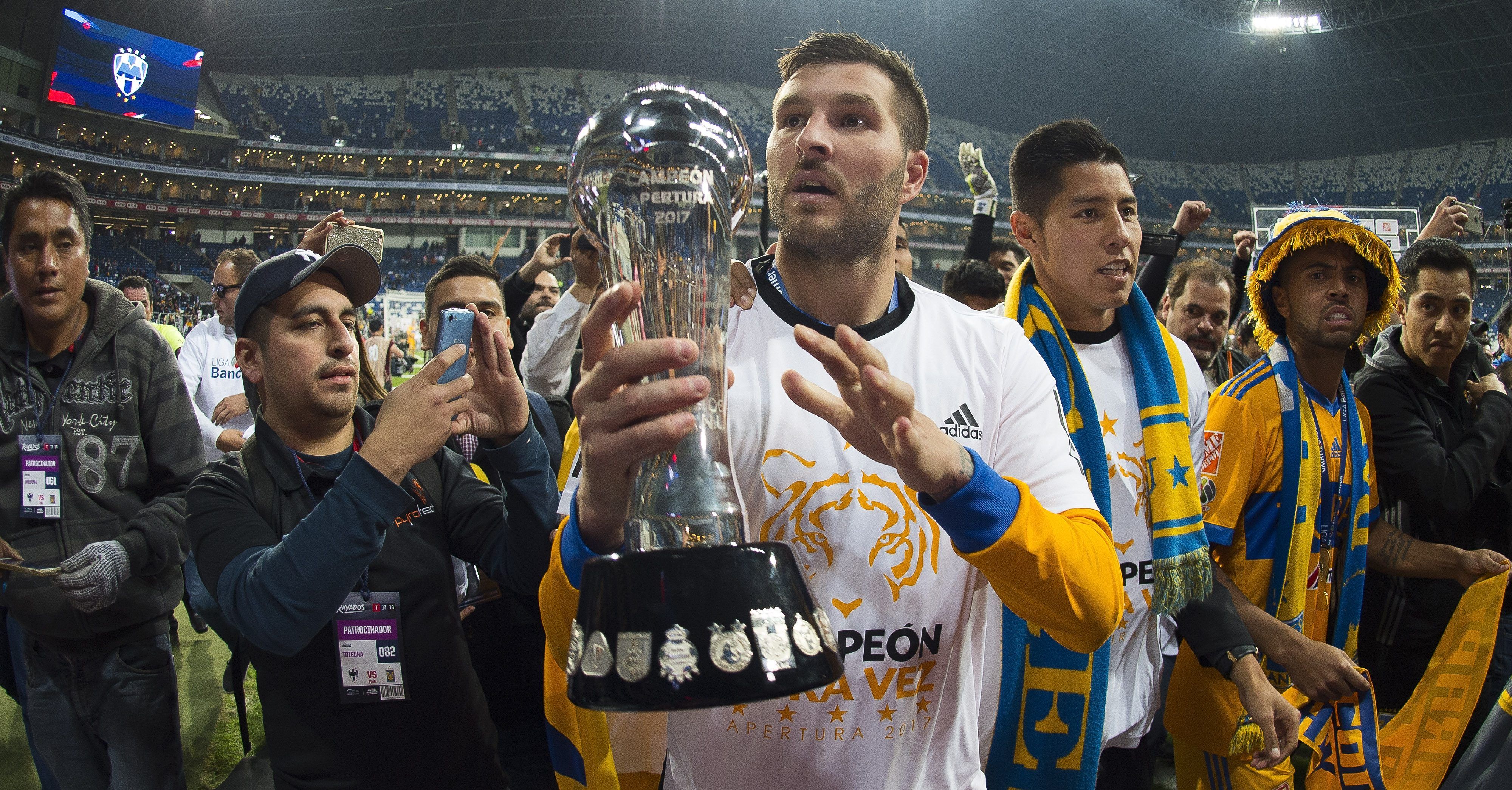 Gignac desea suerte a Rayados de Monterrey