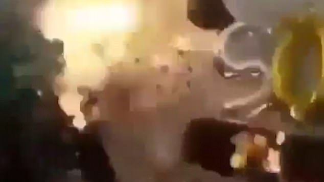 #Video Mujer es envuelta en llamas en su cumpleaños