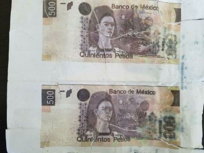 Detienen en Sinaloa a hombre con 44 mil pesos en billetes falsos