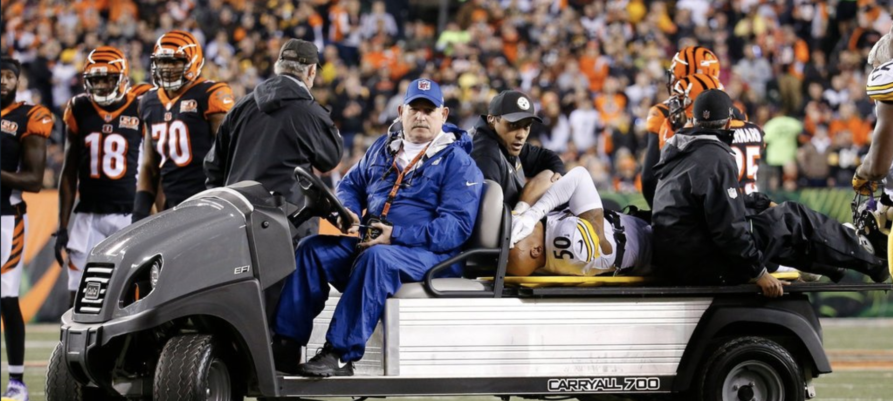 Ryan Shazier no necesitará cirugía en la espalda