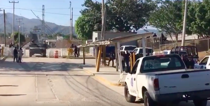 Balacera en el penal de Acapulco