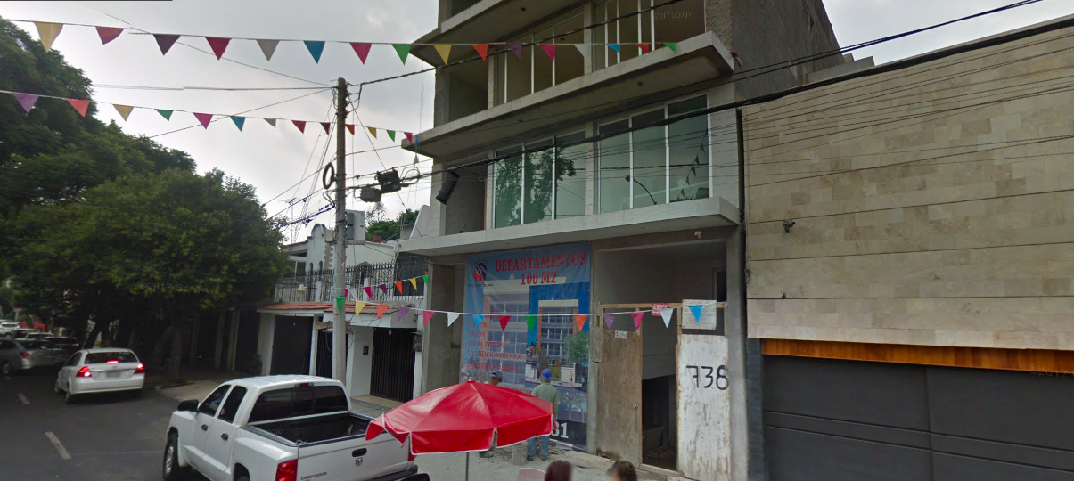 Roban departamentos en construcción en la Narvarte