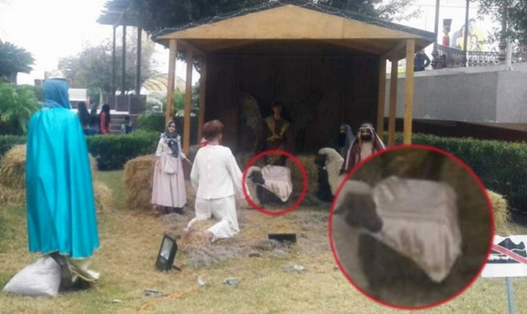 Roban Niño Dios de nacimiento en Tamaulipas