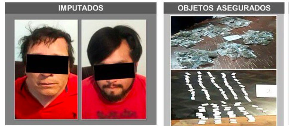 Detienen a dos tras cateo en Coyoacán Detienen a dos tras cateo en Coyoacán