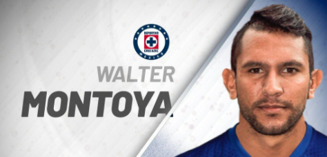 Walter Montoya nuevo jugador de Cruz Azul