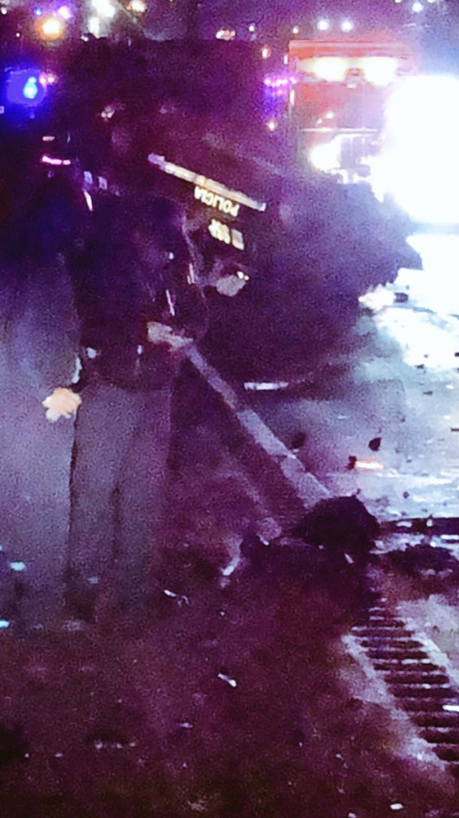 Policía muere en volcadura en autopista México-Puebla Policía muere en volcadura en autopista México-Puebla