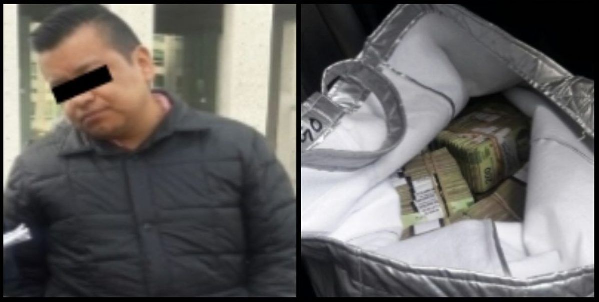 Detienen a dos hombres con más de cinco mdp en Miguel Hidalgo