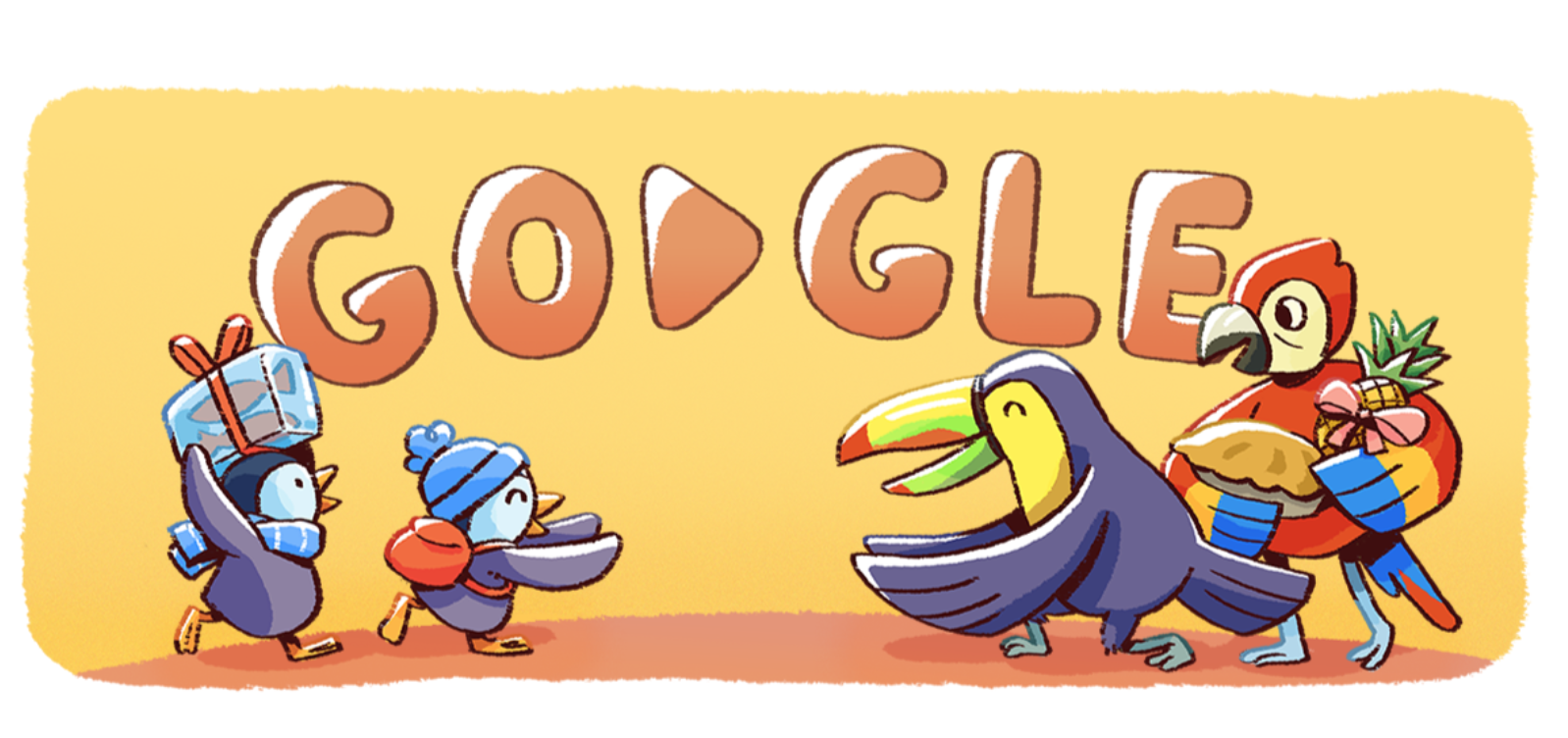 Google celebra Navidad con nuevo doodle