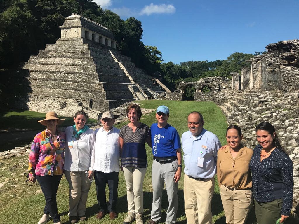 INAH recibe 500 mil dólares para conservación de Palenque