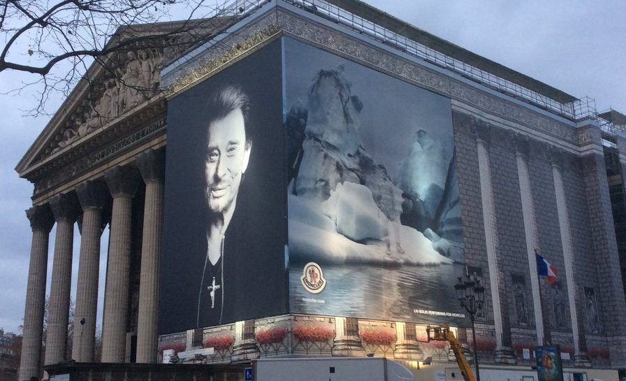 Francia despide a Johnny Hallyday en los Campos Elíseos