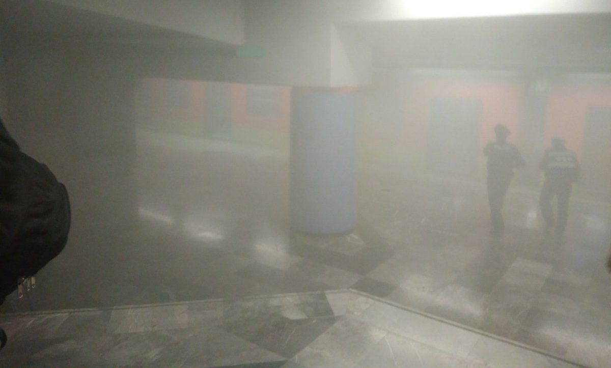 Metro niega que haya incendio en estación La Viga