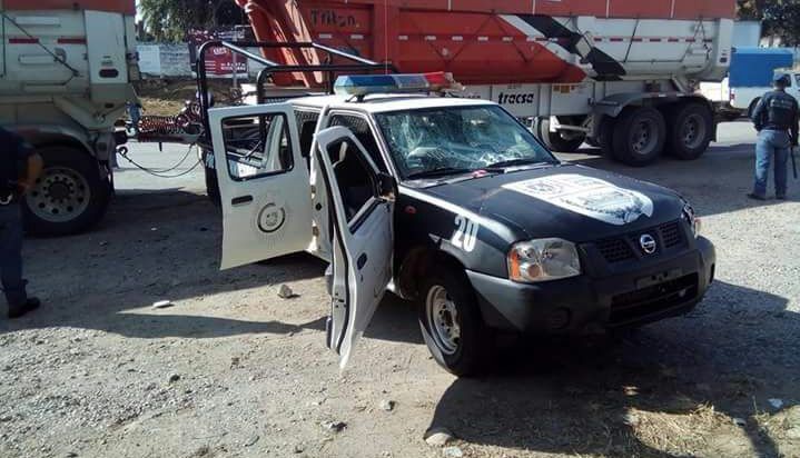 Manifestantes hieren a cuatro policías en Oaxaca
