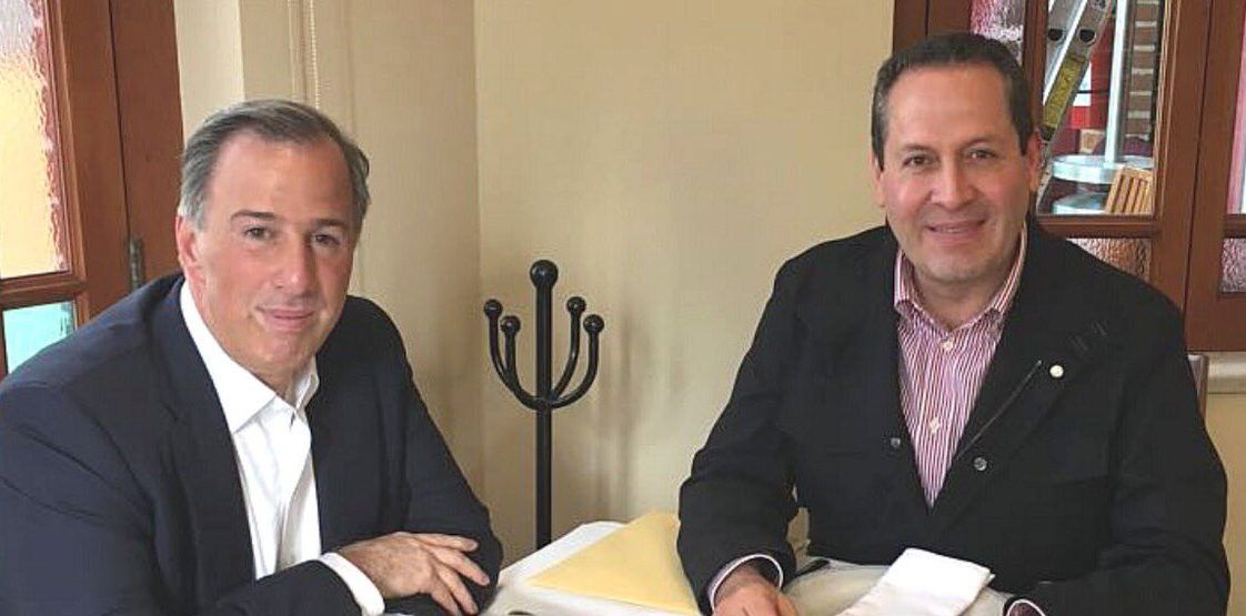 José Antonio Meade conversa con Eruviel Ávila agenda del PRI