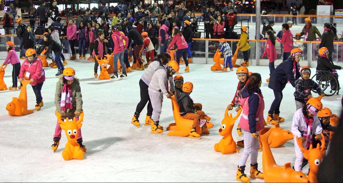 Pista de patinaje en el Zócalo ya no será de hielo
