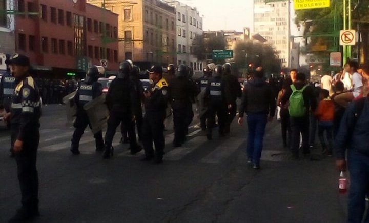 Operativo en Plaza Meave deja cinco detenidos