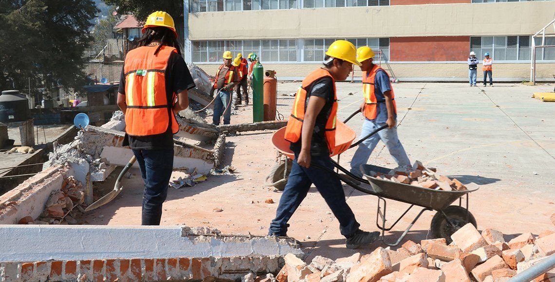 Reconstrucción de escuelas en CDMX terminará en seis meses: Inifed