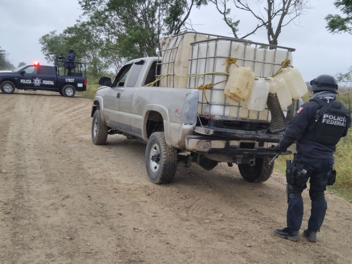 Policía Federal identifica a ladrones de combustible en Tamaulipas