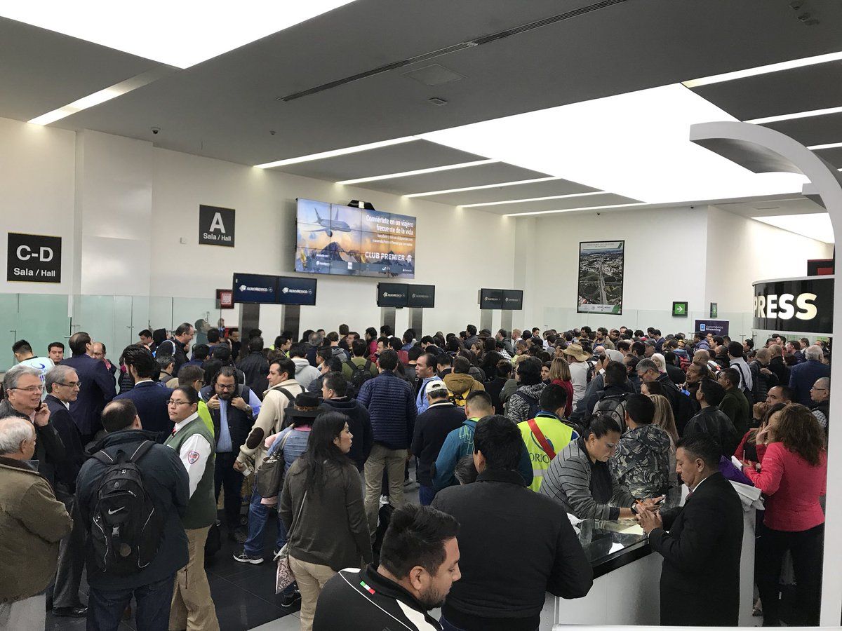 Afectados por paro de pilotos de Aeroméxico deberán presentar inconformidad