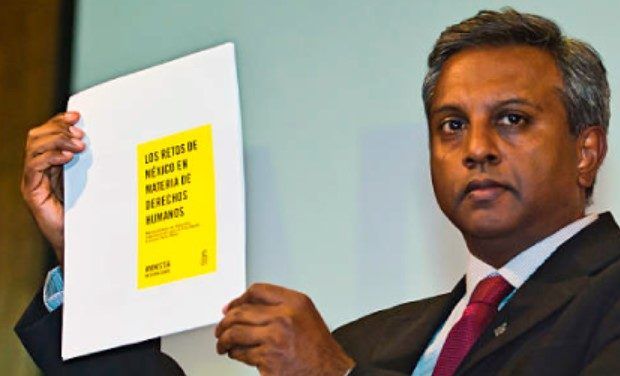 Amnistía Internacional pide a EPN vetar Ley de Seguridad Interior