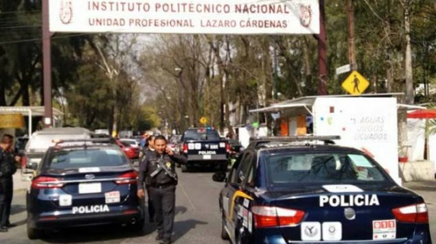 Policías frustran asalto a Escuela Superior de Medicina del IPN