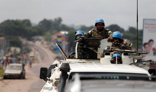 Mueren al menos 14 cascos azules durante enfrentamiento en RDC
