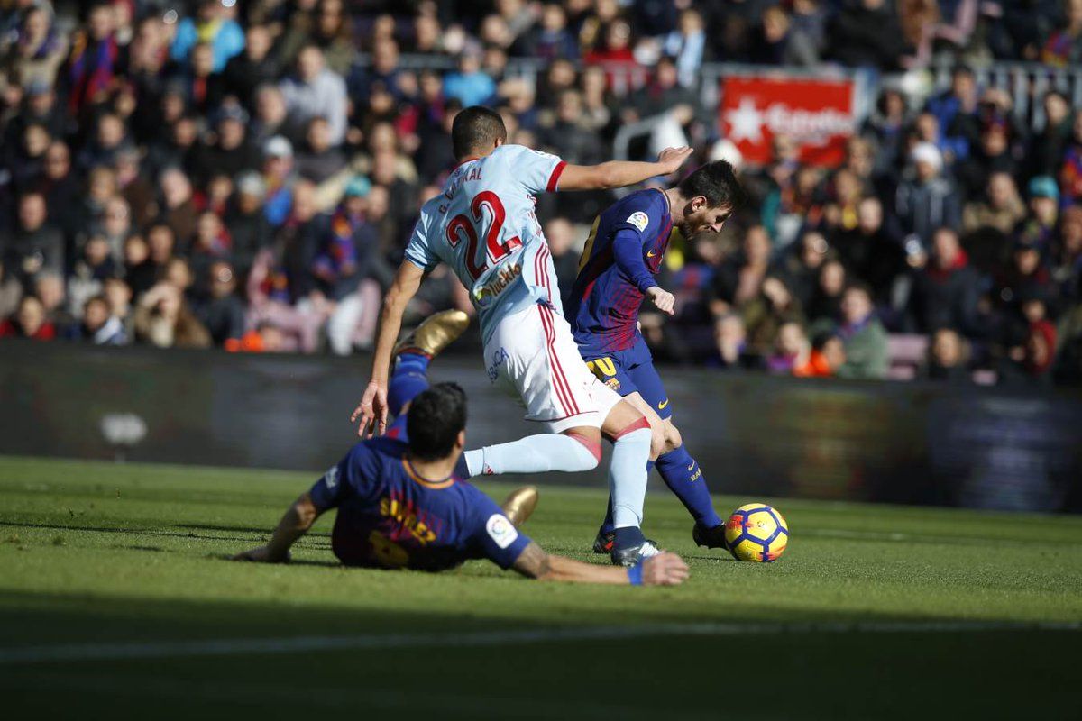 Celta de Vigo le saca el empate al Barcelona