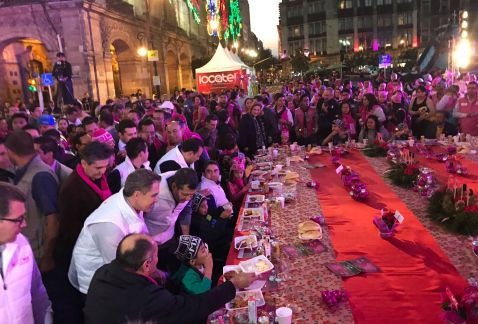 Gobierno capitalino repartirá 55 mil cenas navideñas