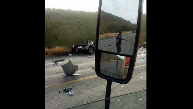 Choque en Tamaulipas deja seis muertos Choque en Tamaulipas deja seis muertos