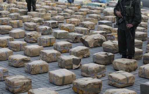 Aseguran más de una tonelada de cocaína en Colombia